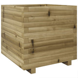 Garden Planter 50x50x49.5 cm Impregnated Wood Pine 3282518