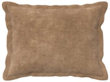 Cushion Cover 12 pcs HOUTEN Taupe 40 x 40 cm Microfiber Fleece 916875