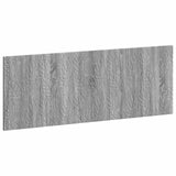 Wall-Mounted Headboard DELFT Grey Sonoma Engineered Wood 897181