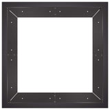 Retaining Wall 4 pcs 100 x 100 x 50 cm Steel Black 3449212