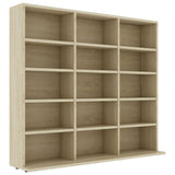 CD Cabinet Sonoma Oak 100x23x89.5 cm Engineered Wood 801790