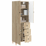 Cabinet Set 2 pcs 66 x 34.5 x 90 cm Engineered Wood 3416477