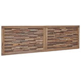Bed Headboard Natural Solid Teak Wood 42024551