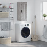 Wall Mounted Cabinet Grey Sonoma 34.5x34x90 cm Engineered Wood 830522