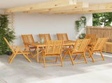 Garden Chair 8 pcs Brown 57 x 72 x 109 cm Solid Acacia Wood 3154136