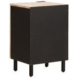 Bathroom Cabinet White 38 x 33 x 58 cm Solid Mango Wood 4017885