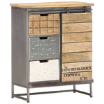 ZNTS Sideboard 60x30x70 cm Solid Mango Wood 286534