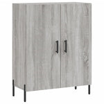 Highboard Grey Sonoma 69.5x34x180 cm Engineered Wood 3189267