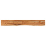 Wall Shelf 160x20x3.8 cm Rectangular Solid Wood Acacia Live Edge 370280