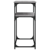 Console Table Grey Sonoma 100x35.5x75 cm Engineered Wood 834068