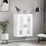 Wall Mounted Cabinet White 69.5x34x90 cm 828452
