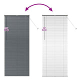 Venetian Blinds Manual Dark Grey 220 x 90 cm Aluminium 42006095
