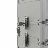 Make-up Trolley Aluminium Silver 91814