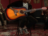 KMA101 41In Basswood Panel Matte Edging Folk Guitar with 10W Amplifier Bag 31848716