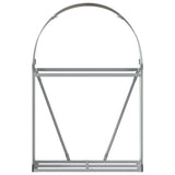 Log Holder Brown 80x45x120 cm Galvanised Steel 364569
