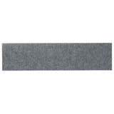 Stair Mats Self-adhesive 30 pcs 76x20 cm Light Grey Rectangular 3365724