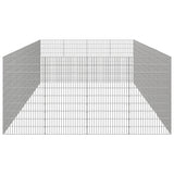 Free Range Animal Enclosure 24-Panel 54x100 cm Galvanised Iron 3321349