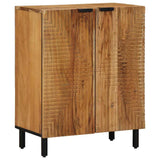 Sideboard Set 3 pcs 180 x 33 x 75 cm Solid Acacia Wood Brown 3310011