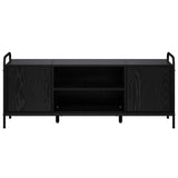 TV Cabinet 119 x 33 x 50 cm Black Oak 8013710