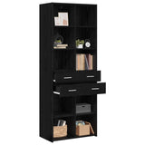 Bookcase Black oak 30 x 42.4 x 185.2 cm 3446620