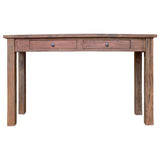 Console Table Solid Mahogany Wood 123x42x75 cm 244494