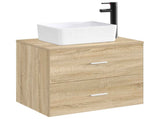 Bathroom Wash Basin Matte Black 40.5 x 30.5 x 13 cm Metal 890249