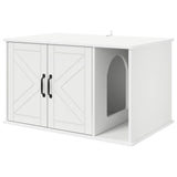 Cat House White 85 x 55 x 50 cm Engineered Wood 8000734