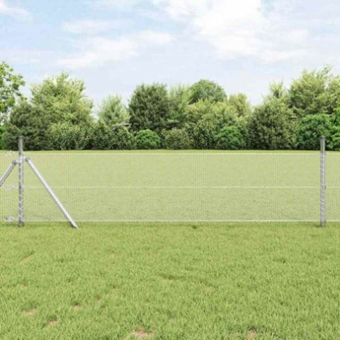 Hexagon Fence Silver 0.6 x 50 m Galvanised steel 42005709