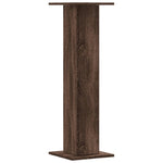 Plant Stands 2 pcs Brown Oak 30x30x95 cm Engineered Wood 3307879