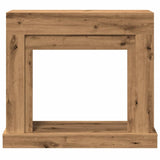 Fireplace Surround Artisan Oak 100x30x87.5 cm Engineered Wood 854570