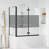 Bath Enclosure Geometric Manual Black 120 x 67 x 129 cm 42018551