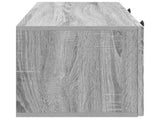 Wall-Mounted TV Cabinet Grey Sonoma 78.5 x 31 x 30 cm 898211