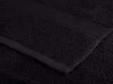 8 Piece Premium Towel Set SOLUND Black 600 gsm 137548