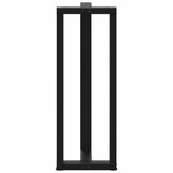 Bar Table Legs T-Shaped 2 pcs Black 50x35x cm Steel 4013100