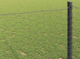 Hexagon Fence 1.6 x 25 m PVC Grey 42005551