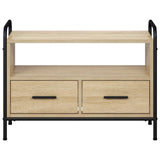 TV Cabinet 67.5 x 33 x 50 cm Sonoma Oak Engineered Wood 8013687