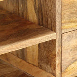TV Cabinet 97x35x47 cm Solid Mango Wood 286262