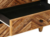 Bedside Table Brown 50 x 33 x 60 cm Solid Mango Wood 4018925