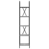 Bookshelf Grey Sonoma 40 x 30 x 183 cm Engineered wood 879926