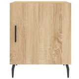Bedside Cabinets 2 pcs Sonoma Oak 40x40x50 cm Engineered Wood 827603