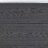 Fence Panel Set Grey 872x186 cm WPC 3211835