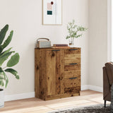 Sideboard Old Wood 60x30x70 cm Engineered Wood 856836