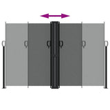 Retractable Side Awning Anthracite 160x1200 cm 4004823