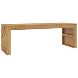 Coffee Table 110x35x38 cm Solid Wood Teak 4009313