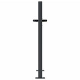 Garden Gate Anthracite 105x80 cm Steel Grass Design 153166