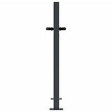 Garden Gate Anthracite 100x75 cm Steel Grass Design 153166