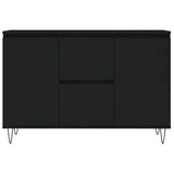 Sideboard Black 101.5x35x70 cm Engineered Wood 827205