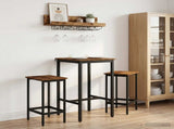 Bar Table 52 x 52 x 110 cm Engineered Wood Old Wood Rectangular 8006143
