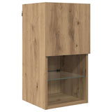TV Wall Units 8 pcs Artisan Oak Engineered Wood 3402921
