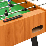 Folding Football Table 121x61x80 cm Light Brown 91941